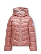 Kogtalla Quilted Jacket Otw Outerwear Jackets & Coats Quilted Jackets Coral Kids Only