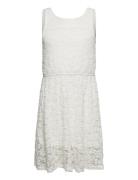 Dress Lace Skater Dresses & Skirts Dresses Casual Dresses Sleeveless Casual Dresses White Lindex