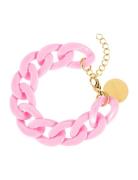 Marbella Bracele Accessories Jewellery Bracelets Chain Bracelets Pink By Jolima