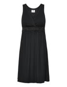 Maternity & Nursing Nightie Nattøj Black Carriwell