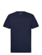 Roffe T-Shirt French Blue Designers T-Kortærmet Skjorte Navy Nudie Jeans