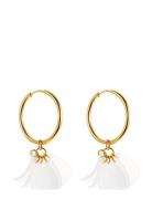 Nice Hoop Earring Accessories Jewellery Earrings Hoops White By Jolima
