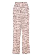 D6Zev Python Printed Pants Bottoms Trousers Straight Leg Multi/patterned Dante6