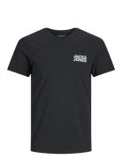 Jjecorp Logo Tee Ss O-Neck Noos Tops T-Kortærmet Skjorte Black Jack & J S