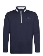 Lightweight 1/4 Zip Sport Sweatshirts & Hoodies Sweatshirts Navy PUMA Golf