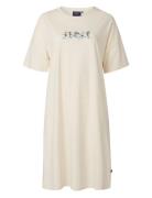 Molly Organic Cotton Modal Jersey Nightgown Nattøj Beige Lexington Home