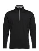 Gamer 1/4 Zip Sport T-Langærmet Skjorte Black PUMA Golf