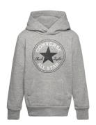 Cnvb Fleece Ctp Core Po Hoodie Sport Sweatshirts & Hoodies Hoodies Grey Converse