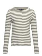 Nlfunevendallas Ls S Short Top Tops T-shirts Long-sleeved T-Skjorte Multi/patterned LMTD