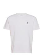 Classic Fit Heavyweight Jersey T-Shirt Tops T-Kortærmet Skjorte White Polo Ralph Lauren