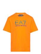 T-Shirt Sport T-Kortærmet Skjorte Orange EA7
