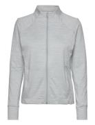 W Cloudspun Heather Full Zip Jacket Sport Sweatshirts & Hoodies Sweatshirts Grey PUMA Golf