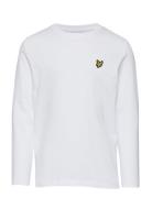 Classic L/S T-Shirt Tops T-shirts Long-sleeved T-Skjorte White Lyle & Scott Junior