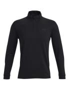 Ua Playoff 1/4 Zip Sport Sweatshirts & Hoodies Sweatshirts Black Under Armour