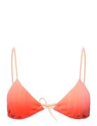 Pulp Swim Bikini Wirefree Triangle T-Shirt Bra Swimwear Bikinis Bikini Tops Triangle Bikinitops Orange Chantelle Beach
