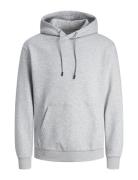 Jjebradley Sweat Hood Noos Tops Sweatshirts & Hoodies Hoodies Grey Jack & J S