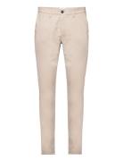 Bs Anton Slim Fit Chinos Bottoms Trousers Chinos Cream Bruun & Stengade