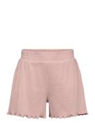 Cotton Drawstring Waist Shorts Bottoms Shorts Pink Mango