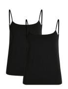 The Bamboo 2-Pack Top Tops T-shirts & Tops Sleeveless Black URBAN QUEST