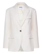 Marcy - Solid Linen Blazers Single Breasted Blazers Cream Day Birger Et Mikkelsen