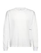 Dima Long Sleeve T-Shirt Tops Sweatshirts & Hoodies Sweatshirts White Soulland