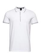 Polo Tops Polos Short-sleeved White Armani Exchange