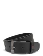 Adan New Leather 3.5 Ext Accessories Belts Classic Belts Black Tommy Hilfiger