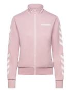 Hmllegacy Poly Woman Zip Jacket Sport Sweatshirts & Hoodies Sweatshirts Pink Hummel