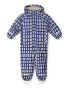 Winter Overall Outerwear Coveralls Snow-ski Coveralls & Sets Blue Garbo&Friends