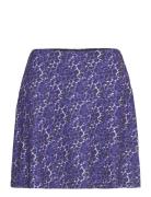 Andria Skort 45 Cm Kort Nederdel Blue Daily Sports