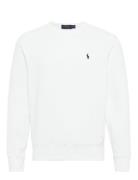 Rl Fleece-Lsl-Knt Designers Sweatshirts & Hoodies Sweatshirts White Polo Ralph Lauren