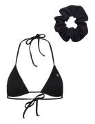 Triangle Rp Swimwear Bikinis Bikini Tops Triangle Bikinitops Black Calvin Klein