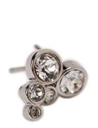 Lini Ss Crystal Accessories Jewellery Earrings Studs Silver Dyrberg/Kern