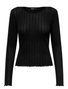 Onlcarlotta L/S Top Noos Jrs Tops T-shirts & Tops Long-sleeved Black ONLY