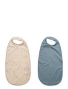 Long Pu Bib 2-Pack Baby & Maternity Baby Feeding Bibs Sleeveless Bibs Multi/patterned CeLaVi