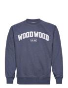 Hester Ivy Sweatshirt Designers Sweatshirts & Hoodies Sweatshirts Blue Wood Wood