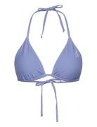 Becca Bikini Top Swimwear Bikinis Bikini Tops Triangle Bikinitops Blue CCDK Copenhagen