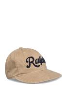 Appliquéd Twill Ball Cap Accessories Headwear Caps Beige Polo Ralph Lauren