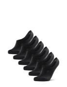 No-Show Bamboo Socks 6-Pack Sport Socks Footies-ankle Socks Black Danish Endurance