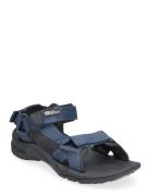 Lakewood Ride Sandal M,110 Shoes Summer Shoes Sandals Navy Jack Wolfskin