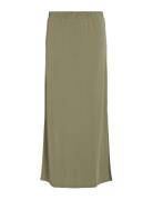 Vimodala Hw Maxi Skirt - Noos Lang Nederdel Green Vila