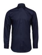 Seven Seas Fine Twill | Slim Tops Shirts Business Blue Seven Seas Copenhagen