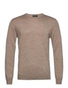 Margrate Tops Knitwear Round Necks Beige Matinique