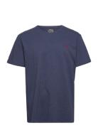 Custom Slim Fit Jersey Crewneck T-Shirt Designers T-Kortærmet Skjorte Blue Polo Ralph Lauren