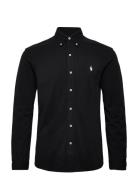 Featherweight Mesh Shirt Designers Shirts Casual Black Polo Ralph Lauren