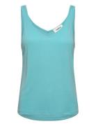 Slcolumbine Tank Top Tops T-shirts & Tops Sleeveless Blue Soaked In Luxury