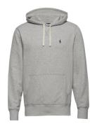 Rl Fleece-Lsl-Knt Designers Sweatshirts & Hoodies Hoodies Grey Polo Ralph Lauren