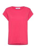 Leti T-Shirt Tops T-shirts & Tops Short-sleeved Pink Minus