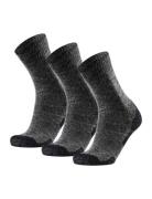 Hiking Classic Socks 3-Pack Sport Socks Regular Socks Grey Danish Endurance