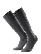 Organic Compression Socks 1-Pack Sport Socks Regular Socks Grey Danish Endurance